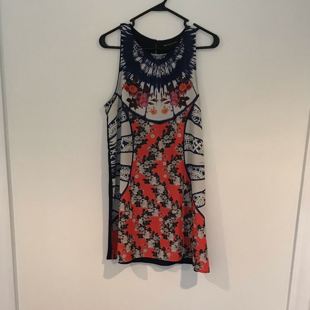 Mink Pink Floral above the knee dress